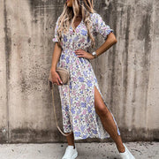 ZANA - Geblümtes maxikleid