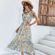 SAAR - Geblümtes maxikleid