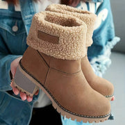 CAROLINE - Warme Winterstiefel mit hohem Absatz