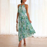 GUNILLA - Geblümtes maxikleid