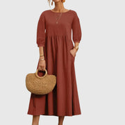 WEGAHTA - Stilvolles langes kleid