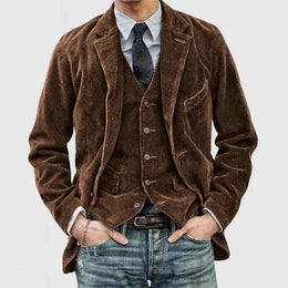 VESTE - Klassische Kordjacke für Männer
