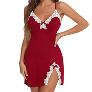 Amy - Women's Nightgown Sexy V-Neck Lingerie