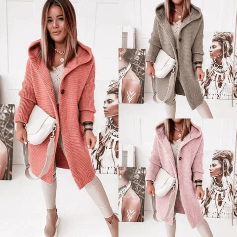 Macy - Gestrickte Strickjacke