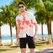 Florian Hemd mit floralen Ärmeln