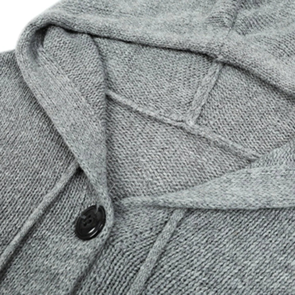 FILIPPA - Bequeme Strickjacke mit Kapuze