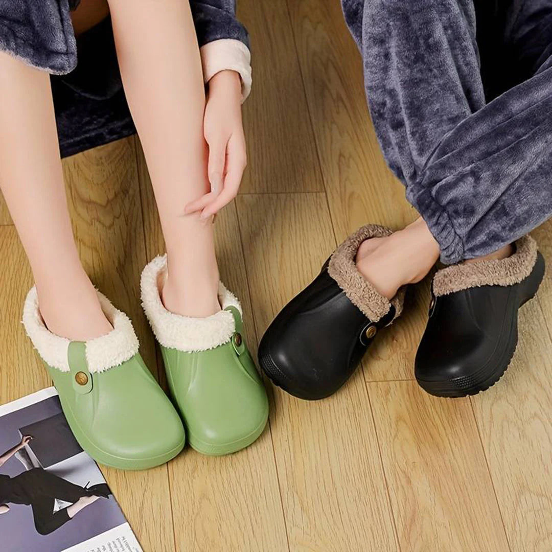 JACKSON - Warme Herrenpantoffeln mit niedrigem Rist