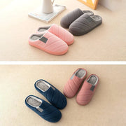 GERALD - Warme Herrenpantoffeln mit niedrigem Rist