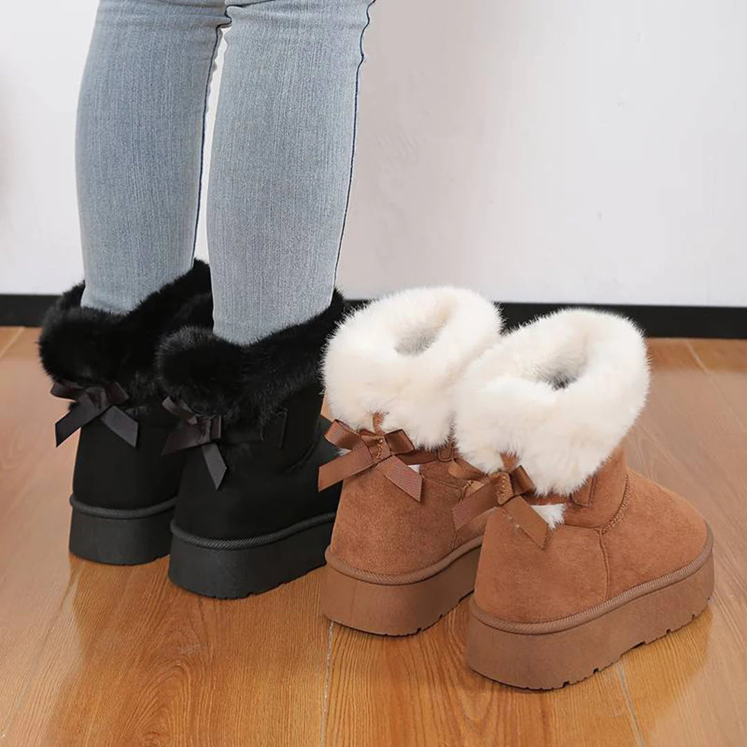 ZAARA - Hohe Winterstiefel mit dicker Sohle