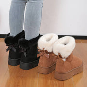 ZAARA - Hohe Winterstiefel mit dicker Sohle