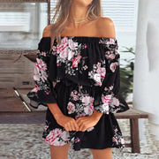 IRCA - Schulterfreies sommerkleid