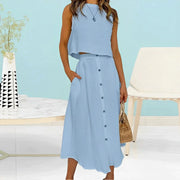 NELLIE - Damen top und rock set