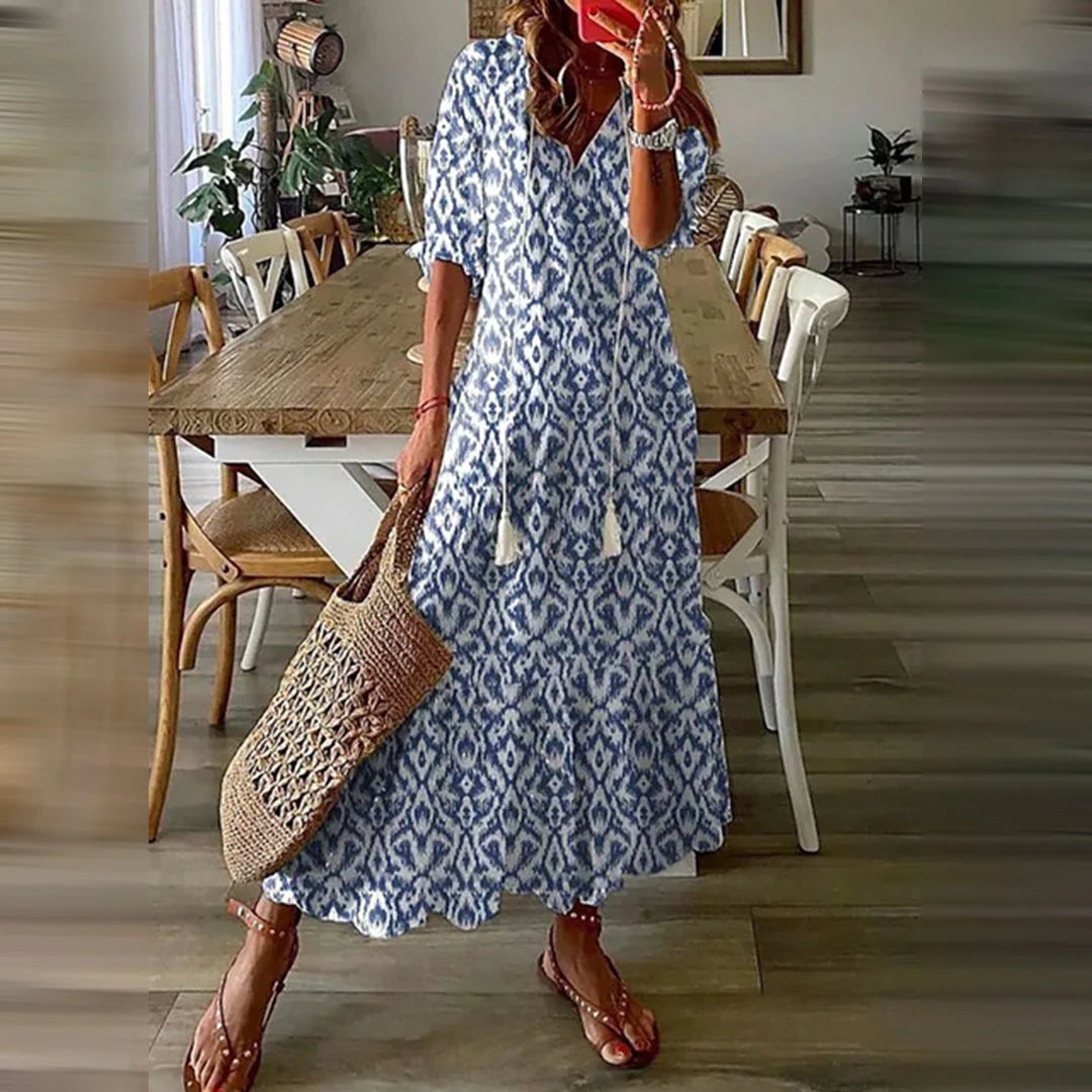 JANNE - Boho maxikleid