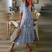 JANNE - Boho maxikleid