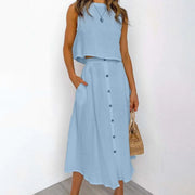 NELLIE - Damen top und rock set