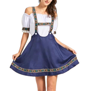 TIA - UNIQUE TRADITIONAL COSTUME FOR WOMEN WITH APRON AND BLOUSE