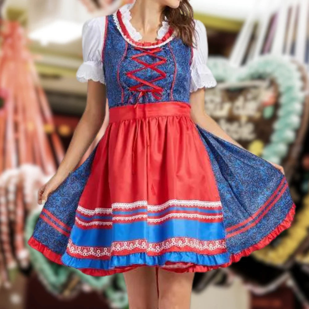 ELLA - EINZIGARTIGE TRACHT FÜR DAMEN MIT SCHÜRZE UND BLUSE | Inna Mode®️