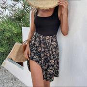 NARA - Lässig passform und schlag kleid