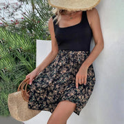 NARA - Lässig passform und schlag kleid