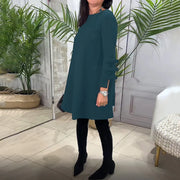 LAURENTIA - Lässiges Kleid mit langen Ärmeln