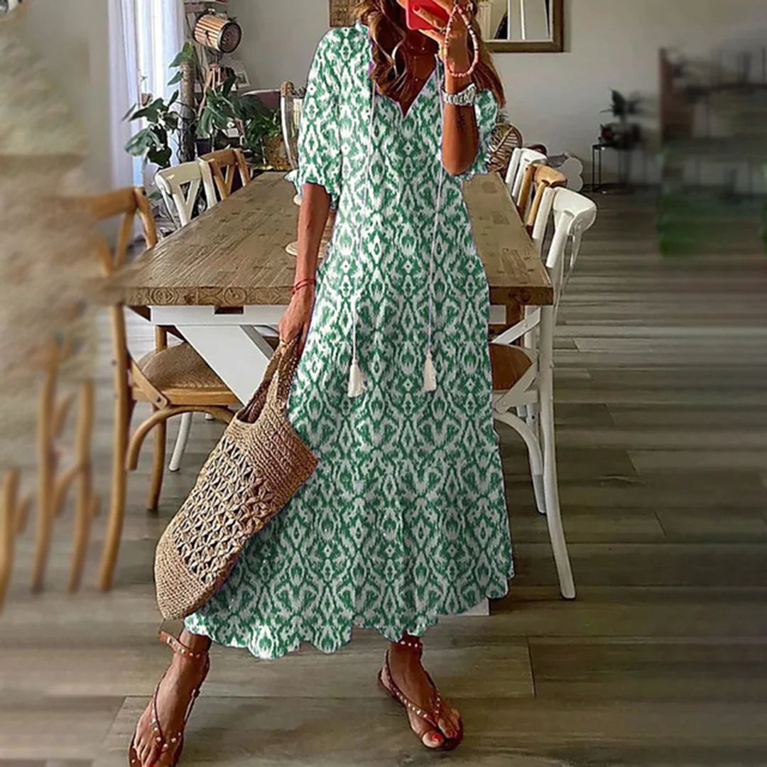 JANNE - Boho maxikleid