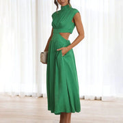 CAMILLA - Elegant sleeveless dress 