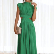 CAMILLA - Elegant sleeveless dress 