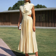 CAMILLA - Elegant sleeveless dress 