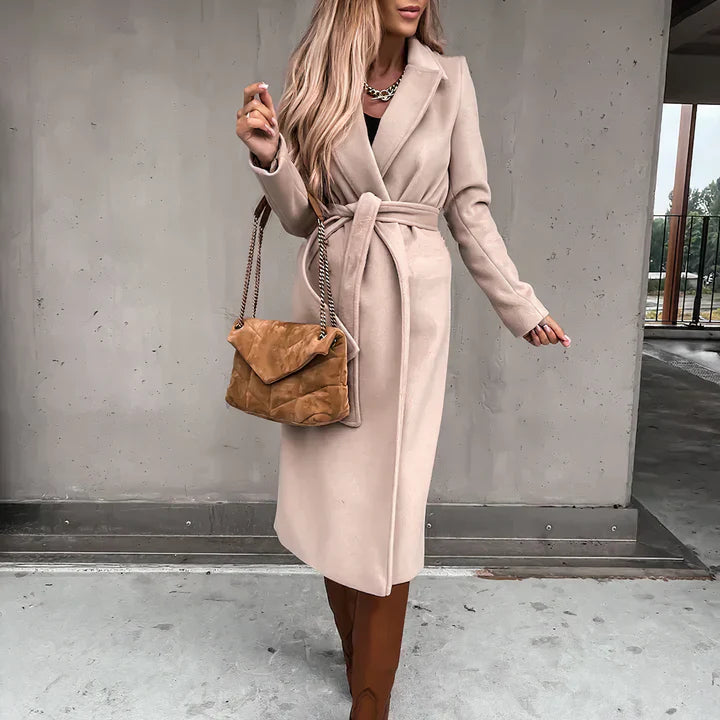 Taura - trenchcoat aus wollgemisch für damen | Inna Mode®️