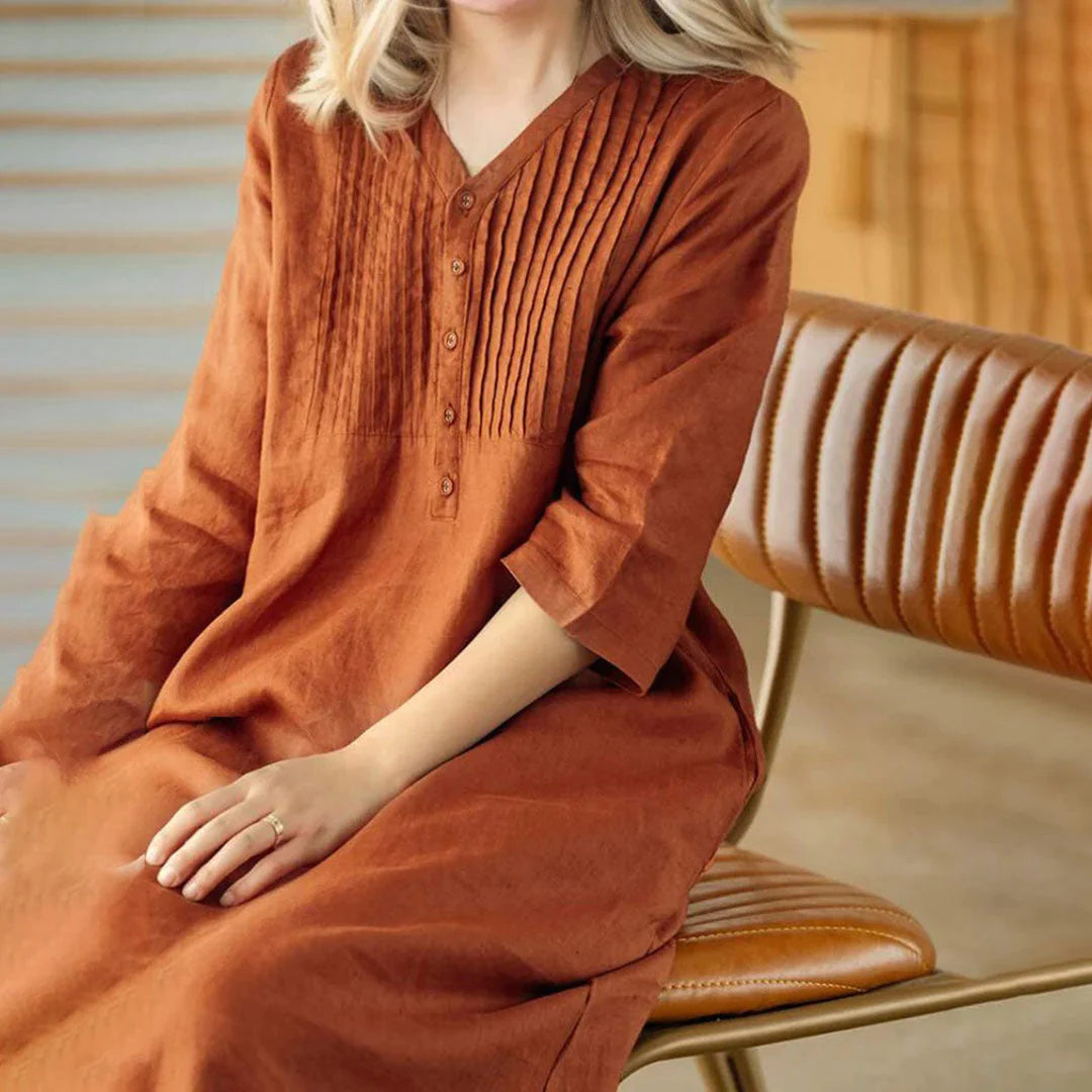 ALYA - Bequemes Sommerkleid| Inna Mode®️