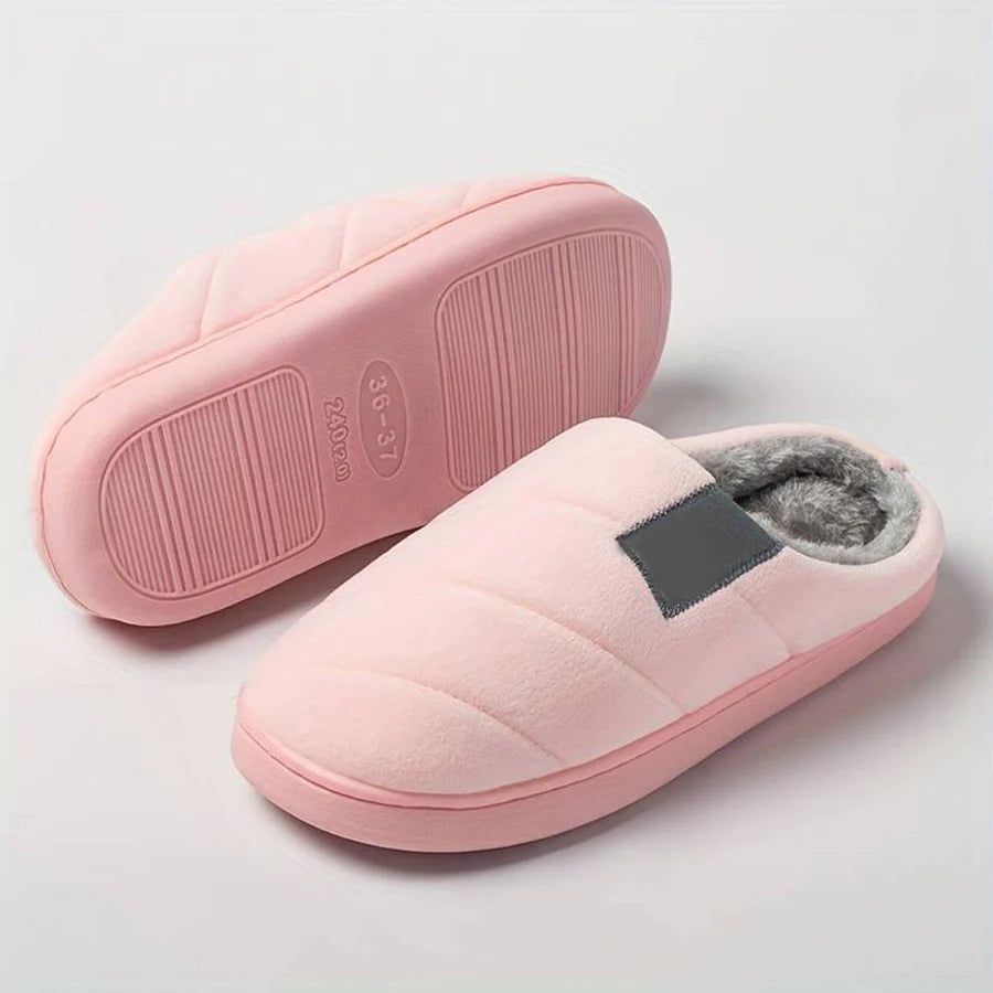 GERALD - Warme Herrenpantoffeln mit niedrigem Rist