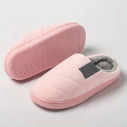 GERALD - Warme Herrenpantoffeln mit niedrigem Rist