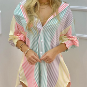 MALEA - Stilvolles hemdkleid