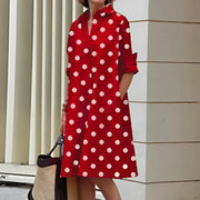 ASHLEEN - Modische Kleid mit langen Armeln | Inna Mode®️