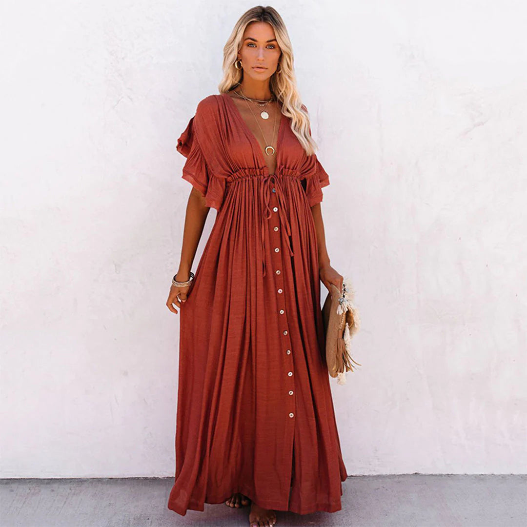 MAELYS – Stilvolles Sommerkleid | Inna Mode®️