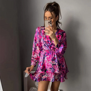 MACKENZIE - Geblümtes Minikleid