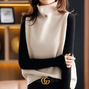 Hana - roll-neck sweater, loose jacket