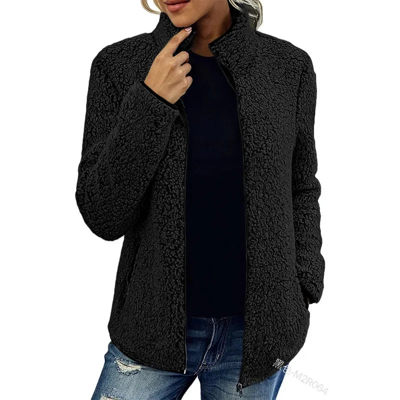 OLIVIA | fleecejacke für damen | Inna Mode®️
