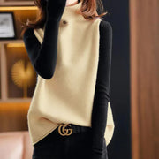 Hana - roll-neck sweater, loose jacket