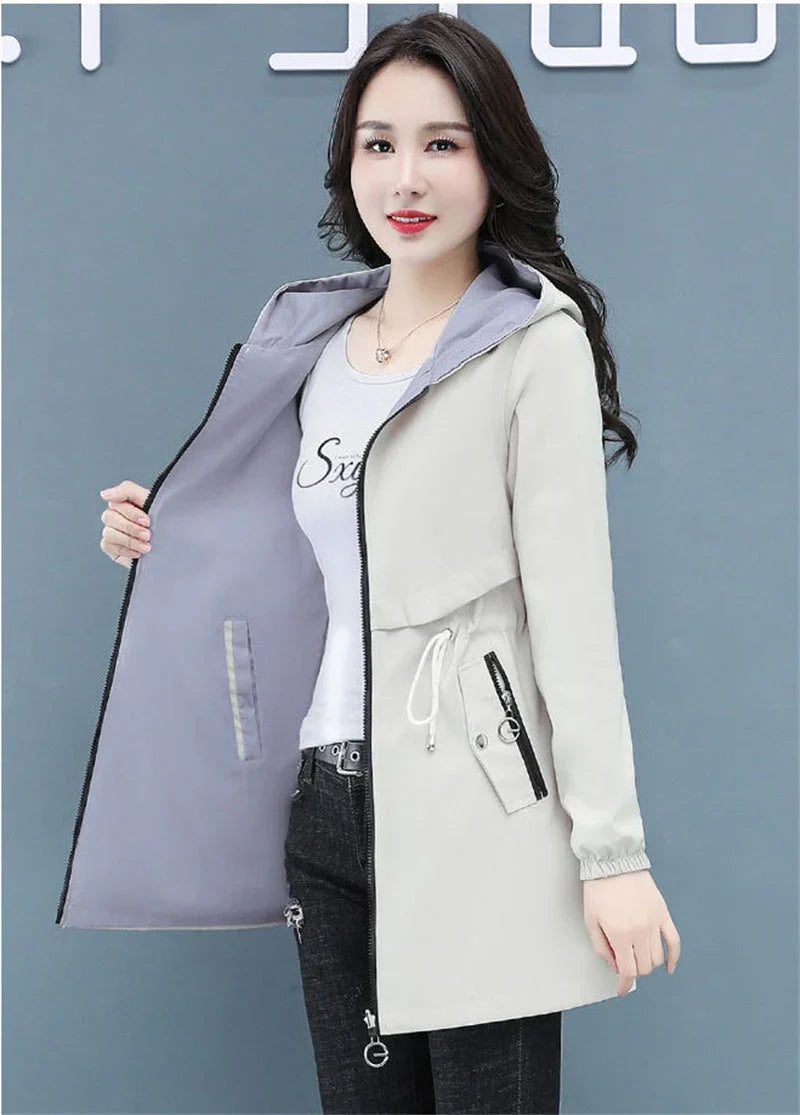 WOLF lange windbreaker-jacke | Inna Mode®️