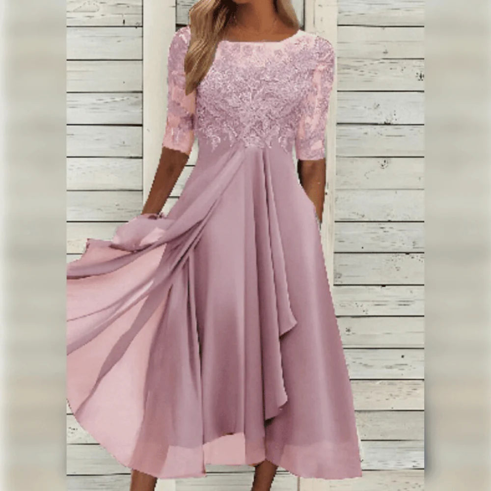 LIV - MIDI KLEID FÜR DAMEN | Inna Mode®️