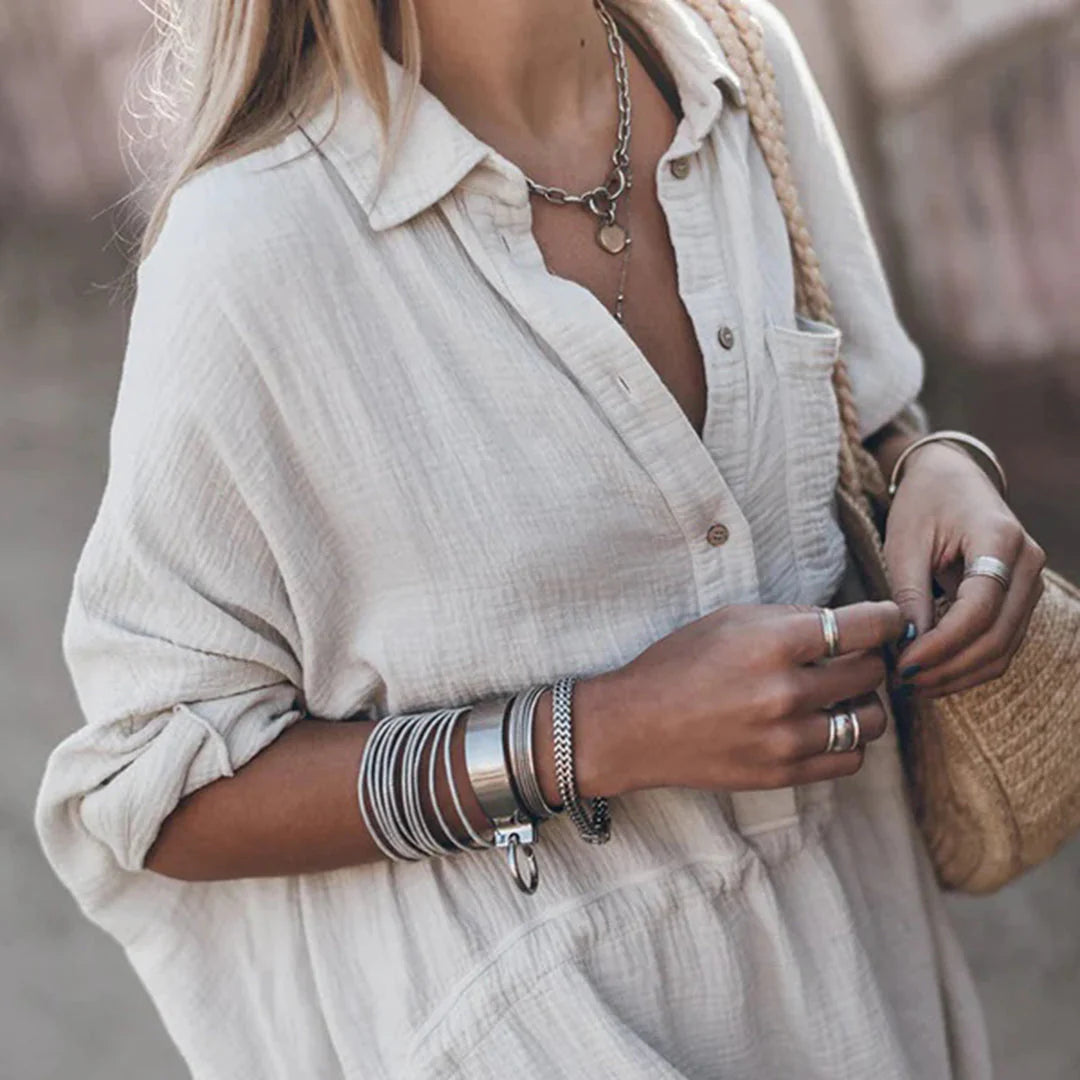 AGNESA - Lässiges Loses Kleid