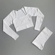 ZARA - Geripptes Yoga-Set für Damen