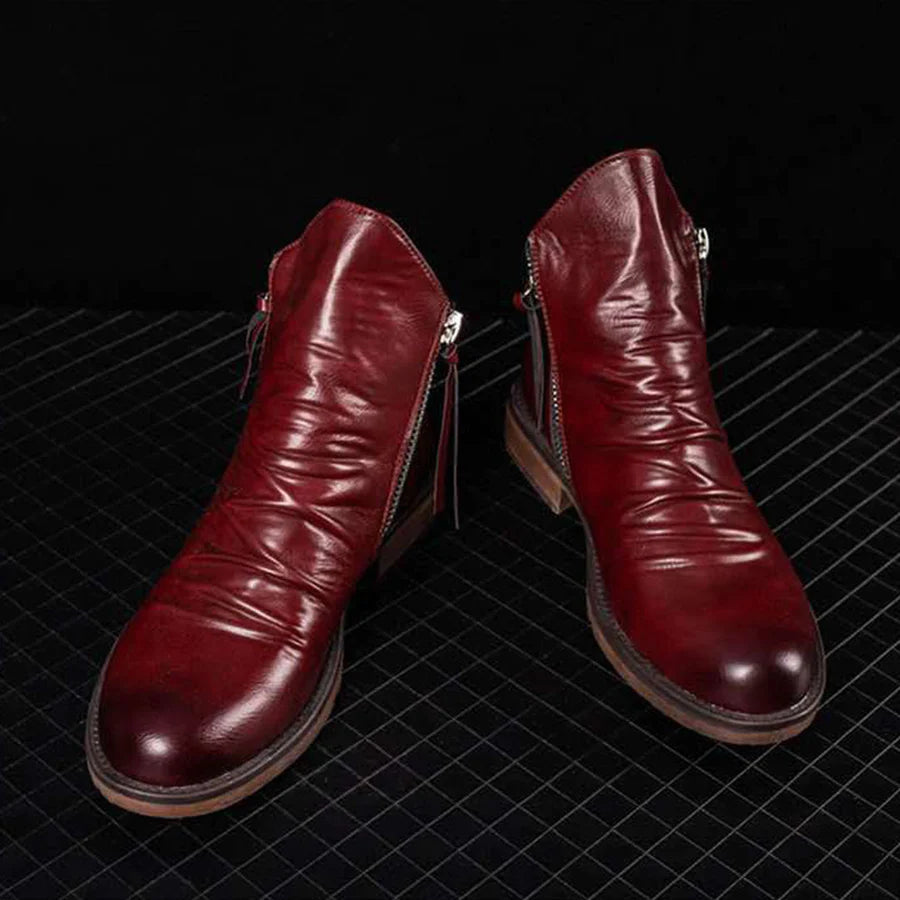 HAYLOM - Stylische Stiefel mit Reißverschluss