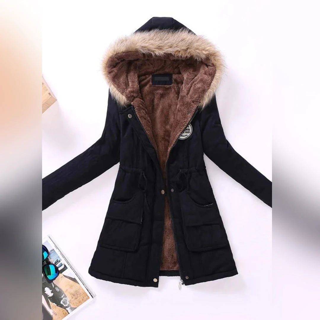 SOLANGE - Bequeme Winterjacke