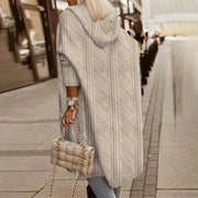 RIBBETE - Elegant hooded coat 