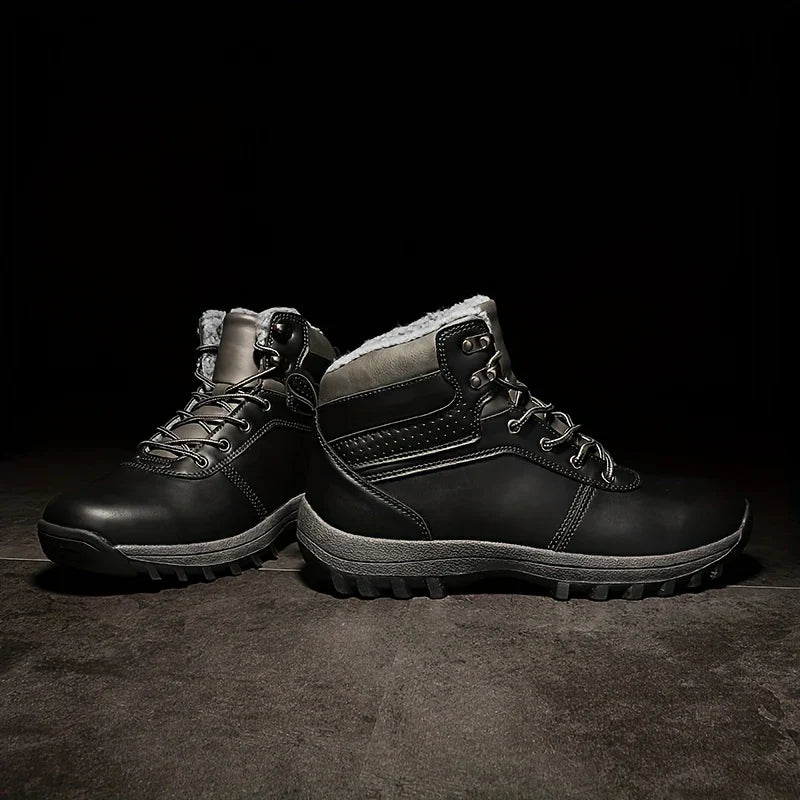 Mesa - vintage leder winterstiefel für männer | Inna Mode®️