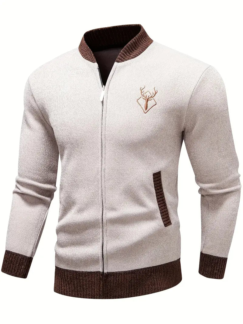 Ysmael - herren strickjacke mit reißverschluss | Inna Mode®️