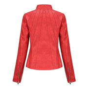 ADELIJA - Stylische lederjacke