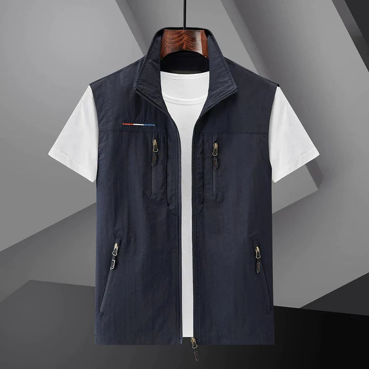 SAMUEL - Schnell trocknende Weste mit mehreren Taschen